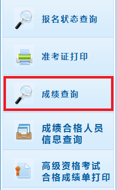 2021年云南高级会计师网上考试成绩查询入口